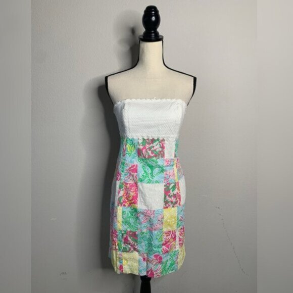 Lilly Pulitzer Franco Strapless Mini Dress - Picture 2 of 11